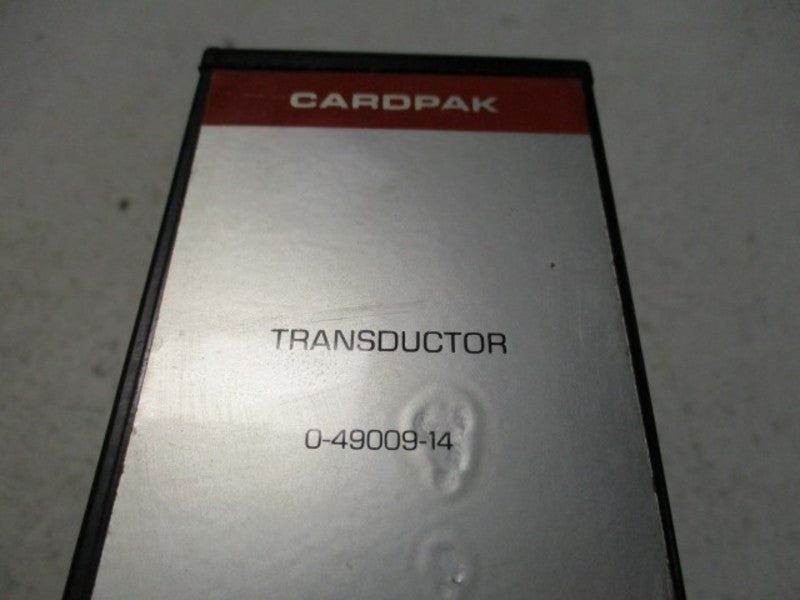 RELIANCE ELECTRIC CARDPAK 0-49009-14 TRANSDUCTOR MODULE  UNMP