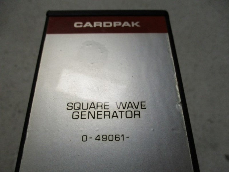 RELIANCE ELECTRIC CARDPAK 0-49061 SQUARE WAVE GENERATOR MODULE  UNMP