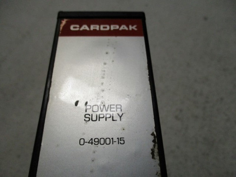 RELIANCE ELECTRIC CARDPAK 0-49001-15 POWER SUPPLY MODULE  UNMP