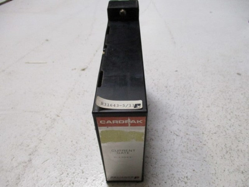 RELIANCE ELECTRIC CARDPAK 0-49063 CURRENT GATE MODULE (AS PICTURED)  UNMP