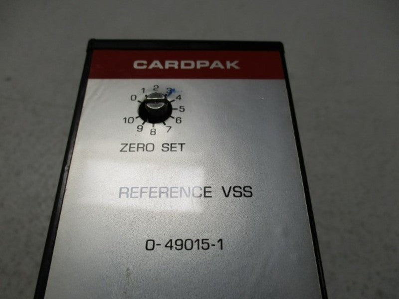 RELIANCE ELECTRIC CARDPAK 0-49015-1 REFERENCE VSS MODULE  UNMP