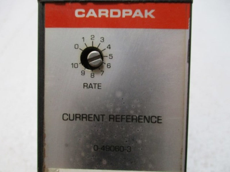 RELIANCE ELECTRIC CARDPAK 0-49060-3 CURRENT REFERENCE MODULE  UNMP