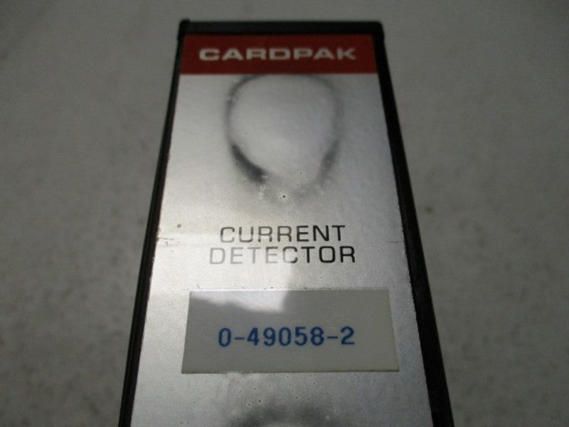 RELIANCE ELECTRIC CARDPAK 0-49058-2 CURRENT DETECTOR MODULE  UNMP