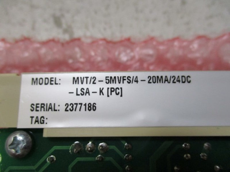 MOORE MVT/2-5MVFS/4-20MA/24DC-LSA-K [PC] TRANSMITTER  NSNP