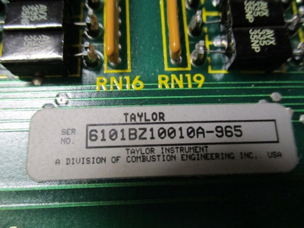 TAYLOR INSTRUMENT 6101BZ10010A ANALOG INPUT EXPANDER BOARD  NSNP