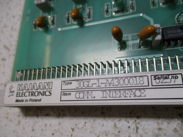 KAJAANI ELECTRONICS 30GL-1-A4300018 INTERFACE BOARD  NSNP