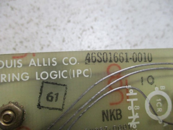 LOUIS ALLIS 46S01661-0010 FIRING LOGIC IPC BOARD  UNMP