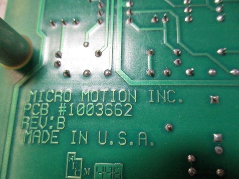 MICROMOTION 1003662 REV. B PCA DRIVE BOARD 0267901  UNMP