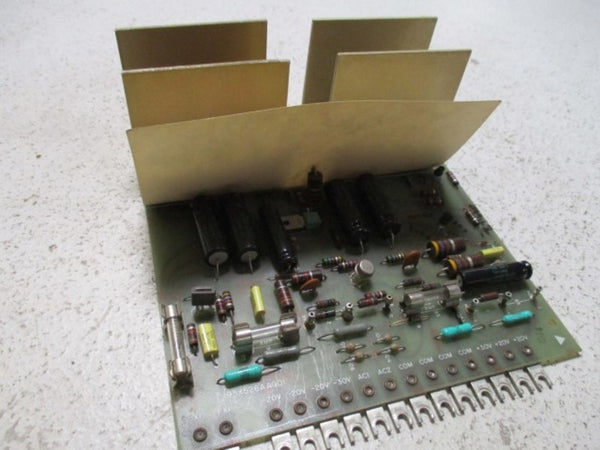 GENERAL ELECTRIC 193X526AAG01 20V POWER SUPPLY BOARD  UNMP