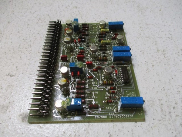 GENERAL ELECTRIC IC3600A0AL1C PC BOARD OP AMPLIFIER 38A989076  NSNP