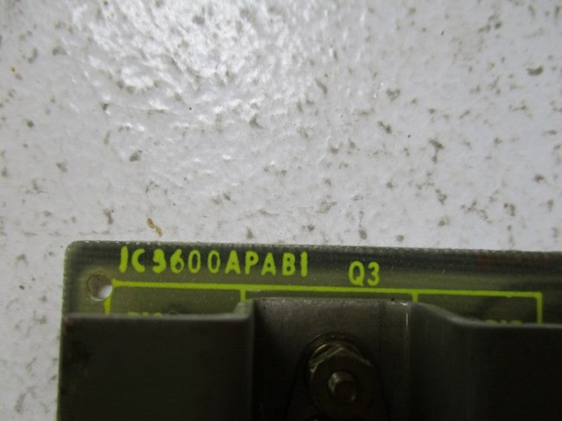 GENERAL ELECTRIC IC3600APAB1 POWER AMPLIFIER CARD 68A989469G1  NSNP