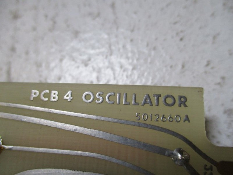 THAYER SCALE 5012660A PCB 4 OSCILLATOR  UNMP