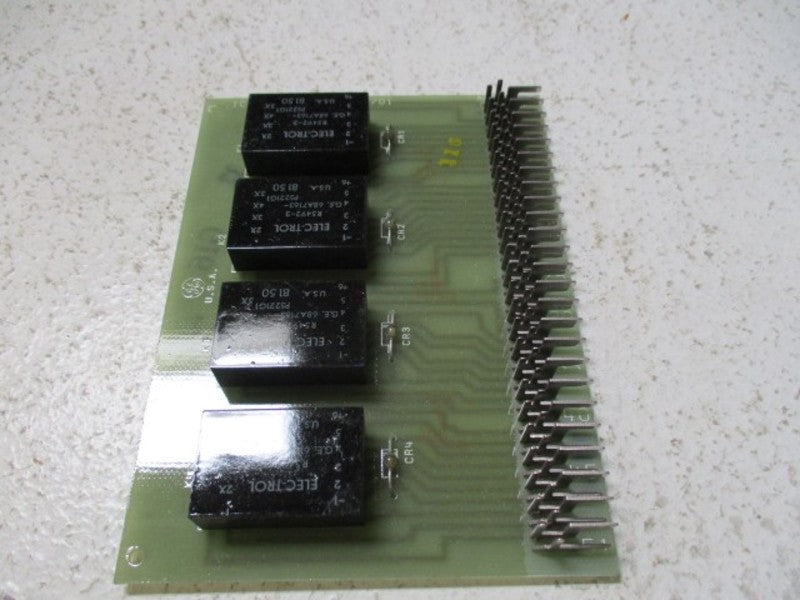 GENERAL ELECTRIC IC3600KRST1A RELAY MODULE BOARD 68A944140  NSNP