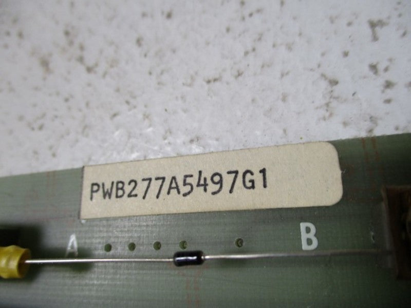 GENERAL ELECTRIC PWB277A5497G1 CIRCUIT BOARD 68A989108G1  NSNP
