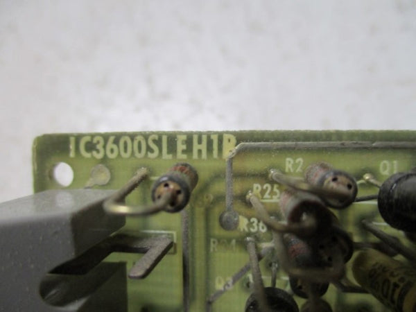 GENERAL ELECTRIC IC3600SLEH1B PC BOARD 68A999542G1  NSNP