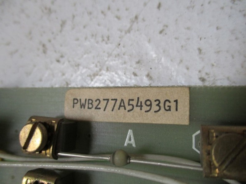 GENERAL ELECTRIC PWB277A5493G1 PC BOARD 68A909109G1  NSNP