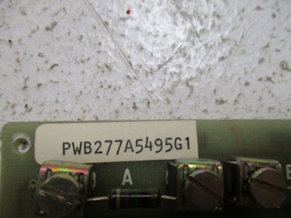 GENERAL ELECTRIC PWB277A5495G1 PC BOARD 68A989108G1  NSNP