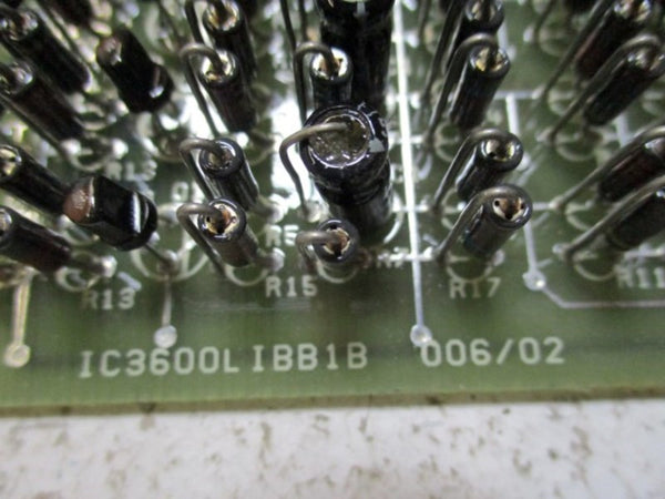 GENERAL ELECTRIC IC3600LIBB1B INPUT BUFFER BOARD 68A989162  NSNP
