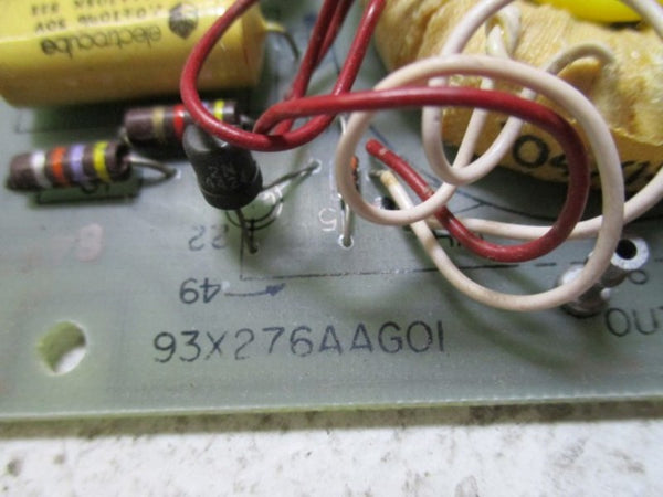 GENERAL ELECTRIC 93X276AAG01 SIGNAL ISOLATOR BOARD 36A353957AA-A  NSNP