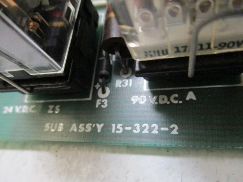 DYNAMIC 75-322-6 FIRING BOARD 15-322-2  UNMP