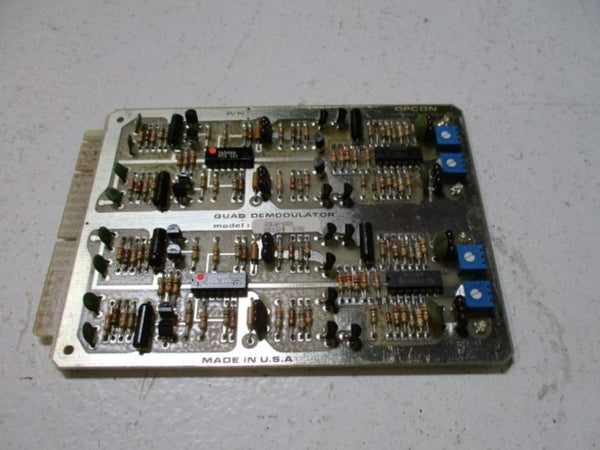 CUTLER HAMMER OPCON 8363A-6501 QUAD DEMODULATOR BOARD  UNMP