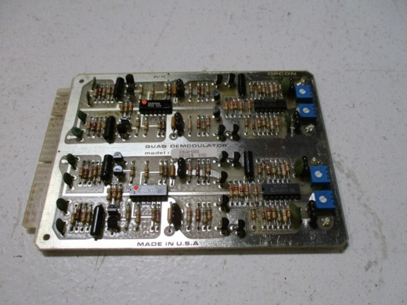 CUTLER HAMMER OPCON 8363A-6501 QUAD DEMODULATOR BOARD  UNMP