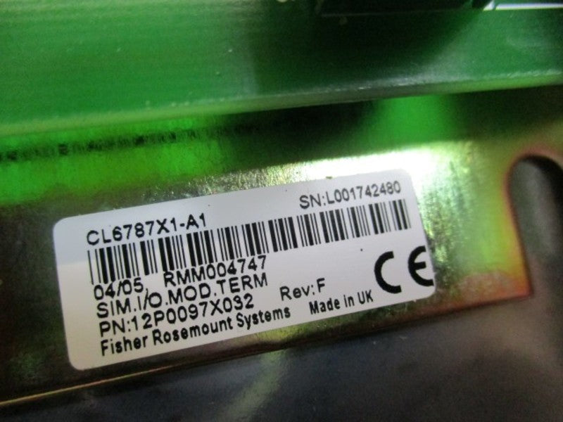FISHER CL6885X1-A1 12P0268X012  NSMP