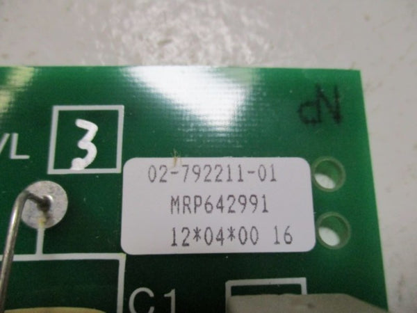 EMERSON 02-792211-01 SNUBBER BOARD  NSNP