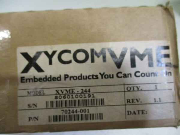 XYCOM XVME-244  DIGITAL I/O VME BOARD  NSMP