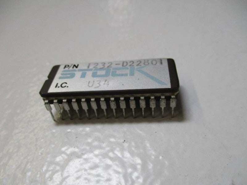 STOCK 1232-D22801 28-PIN MICRO CHIP  UNMP