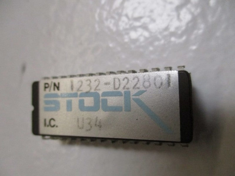 STOCK 1232-D22801 28-PIN MICRO CHIP  UNMP