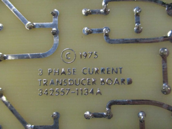 DIAMOND POWER 342559-1041 3-PHASE CURRENT TRANSDUCER BOARD  NSNP
