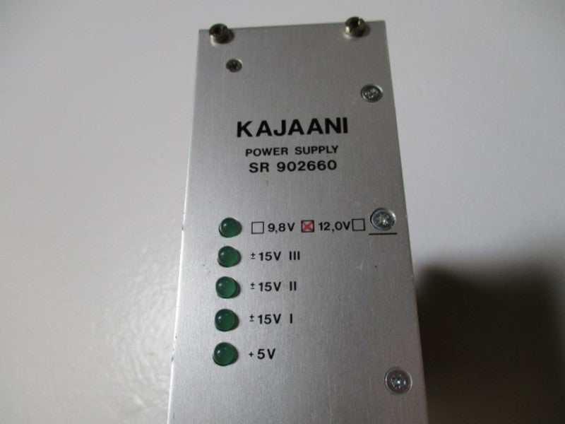 KAJAANI ELECTRONICS SR 902660 POWER SUPPLY 12,0V  UNMP