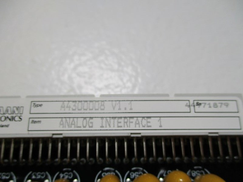 KAJAANI ELECTRONICS A4300008 V1.1 ANALOG INTERFACE 1  NSNP