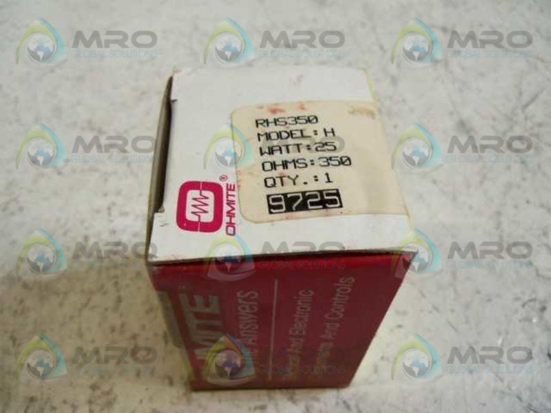 OHMITE RHS350 RHEOSTAT  NSMP