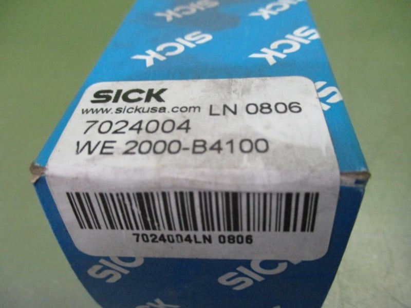 SICK WE2000-B4100 PHOTOELECTRIC SENSOR 7024004  NSFS