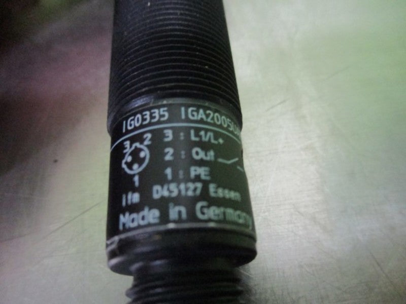 IFM EFECTOR IG0335 IGA2005UARKA/SC/SL/LS-100AK PROXIMITY SENSOR  NSMP