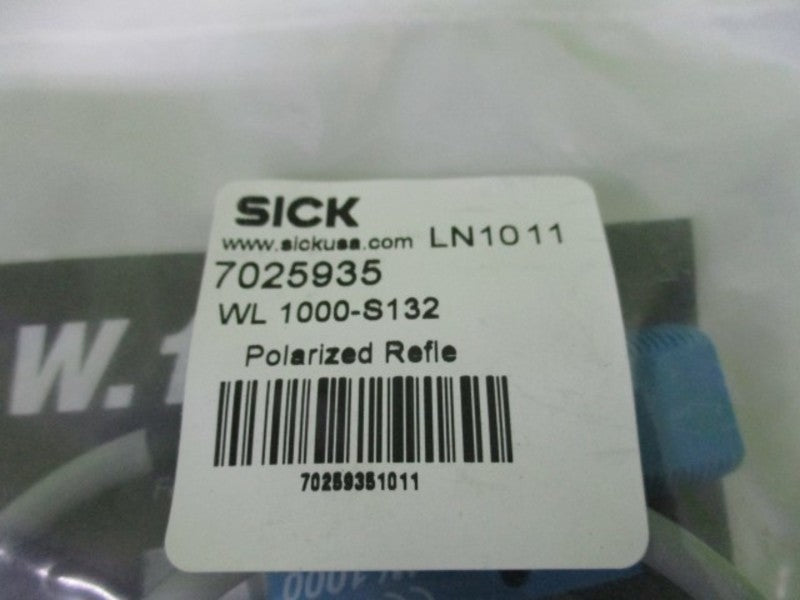 SICK WL1000-S132 PHOTOELECTRIC BEAM SENSOR 7025935  NSMP