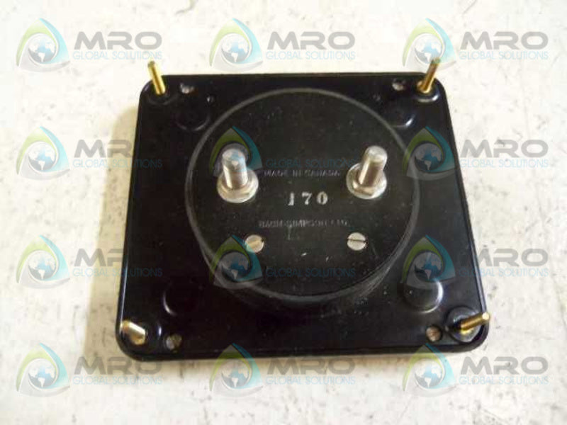 SIMPSON MODEL 49SC 0-250 FPM PANEL METER  NSMP