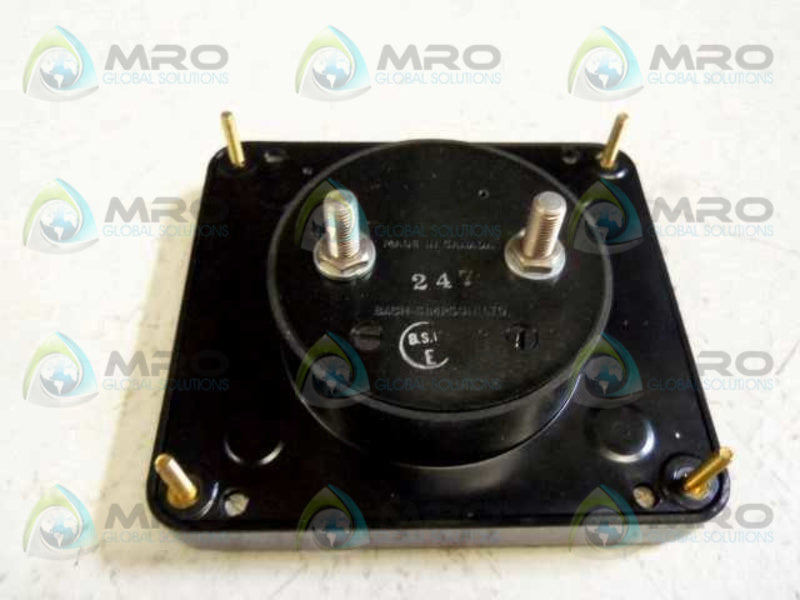 SIMPSON MODEL 29W 0-150 FPM 62418 PANEL METER  NSMP