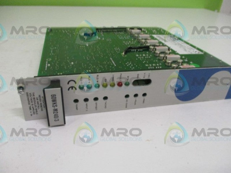 KOLLMORGEN SEIDEL 60WKS-CE240/3P0 SERVO DRIVE  NSMP