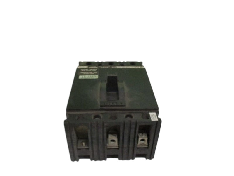 SQUARE D FAL36015-1590 CIRCUIT BREAKER 15A TRIP & AUXILIARY SWITCH  UNMP