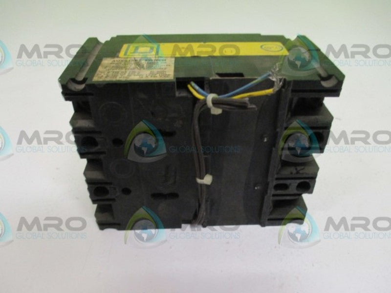 SQUARE D FAL36015-1590 CIRCUIT BREAKER 15A TRIP & AUXILIARY SWITCH  UNMP