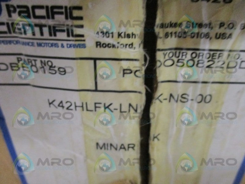 PACIFIC SCIENTIFIC POWERPAC K42HLFK-LNK-NS-00 1.8 STEP MOTOR  NSMP