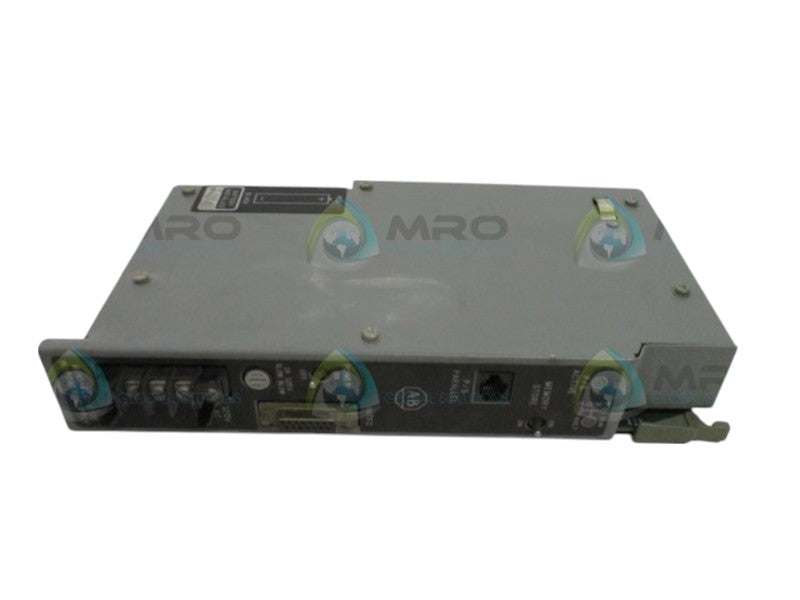 ALLEN BRADLEY 1772-LSP SER. A F/W F PROCESSOR WITH POWER SUPPLY  UNMP
