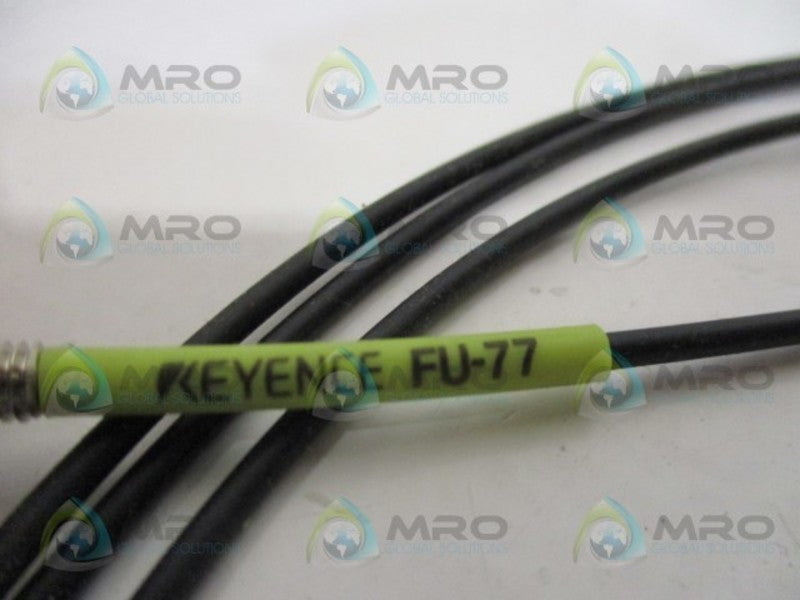 KEYENCE FU-77 FIBER OPTIC SENSOR  NSNP