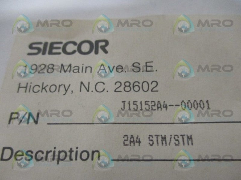SIECOR 500S-01338-00 J15152A4-00001 FIBER CABLE 1M  NSMP
