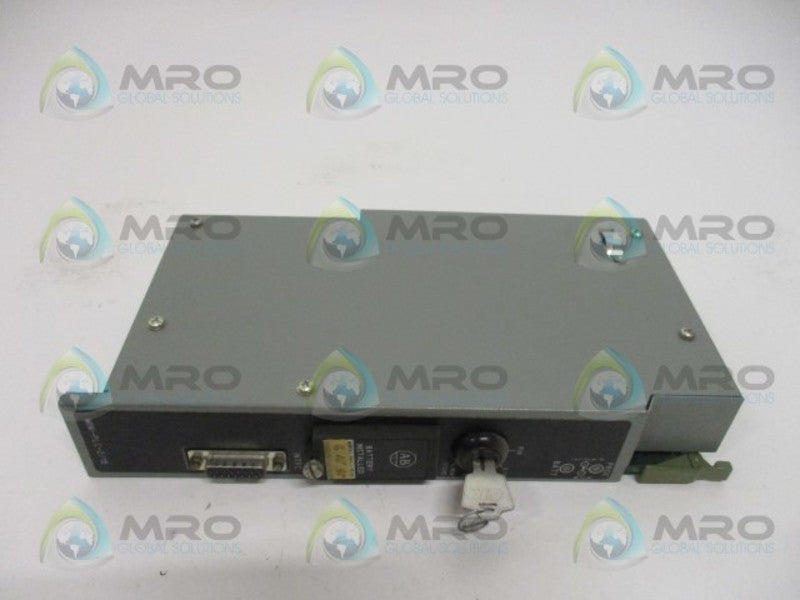 ALLEN BRADLEY 1772-LX SER. D F/W E PROCESSOR MODULE  UNMP