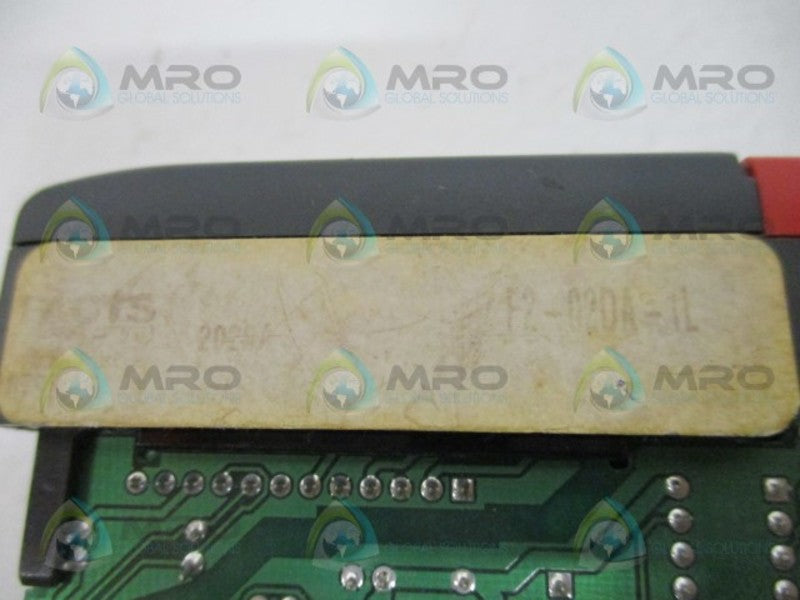 FACTS F2-02DA-1L OUTPUT MODULE  NSNP
