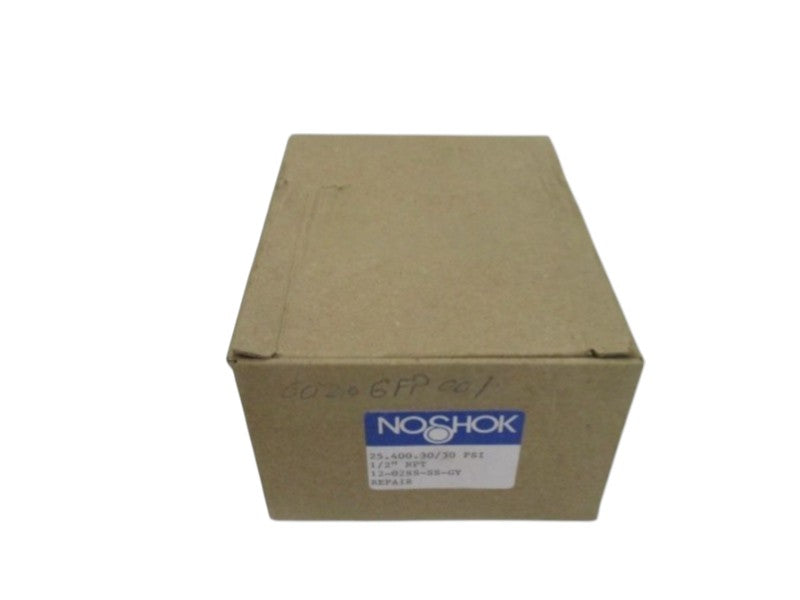 NOSHOK 25.400.30/30 PSI 12-02SS-SS-GY PRESSURE GAUGE -30-30 PSI  NSMP